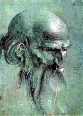 Albrecht D�rer: Hlava Apo�tola
