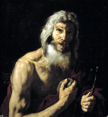 Jos� de Ribera: Sv. Jeron�m