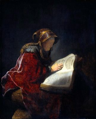 Rembrandt van Rijn: Prorokyn� Anna
