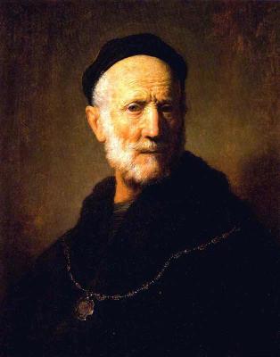 Rembrandt van Rijn: Busta star�ho mu�e