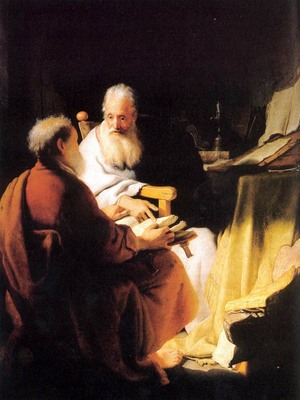 Rembrandt van Rijn: Dva sta�� mu�i